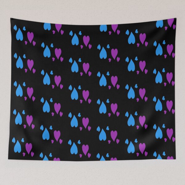 Item preview, Colourful heart shapes illustration hand-drawn art designed and sold by MagicMaker1984.