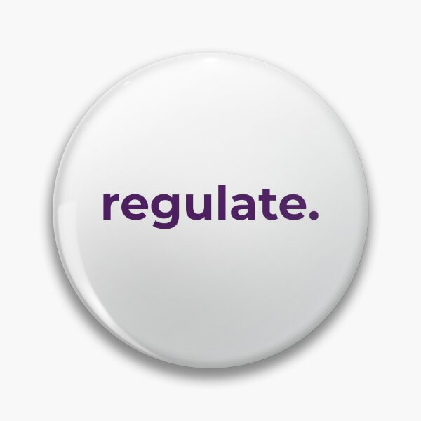 Item preview, regulate. - Minimalist micro slogan designed and sold by Bianca Eder - Healing Collection.