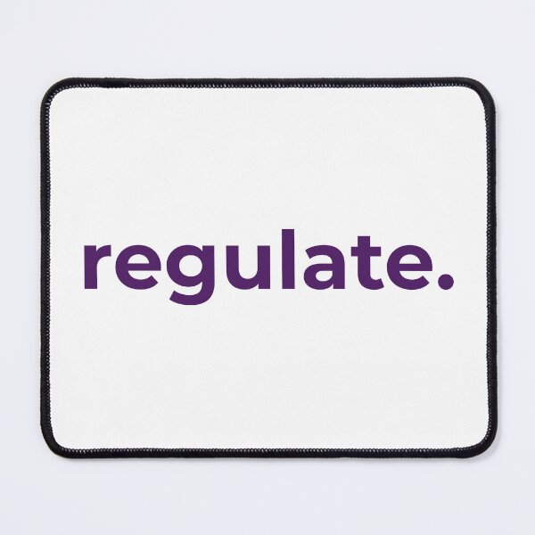 Item preview, regulate. - Minimalist micro slogan designed and sold by Bianca Eder - Healing Collection.