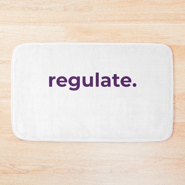 Item preview, regulate. - Minimalist micro slogan designed and sold by Bianca Eder - Healing Collection.