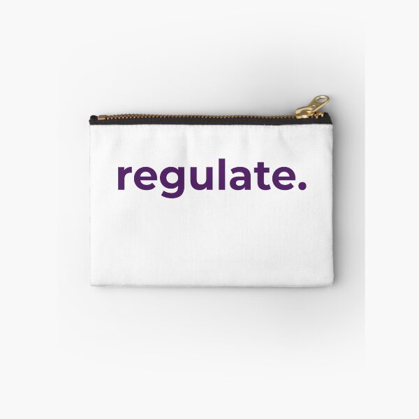 Item preview, regulate. - Minimalist micro slogan designed and sold by Bianca Eder - Healing Collection.