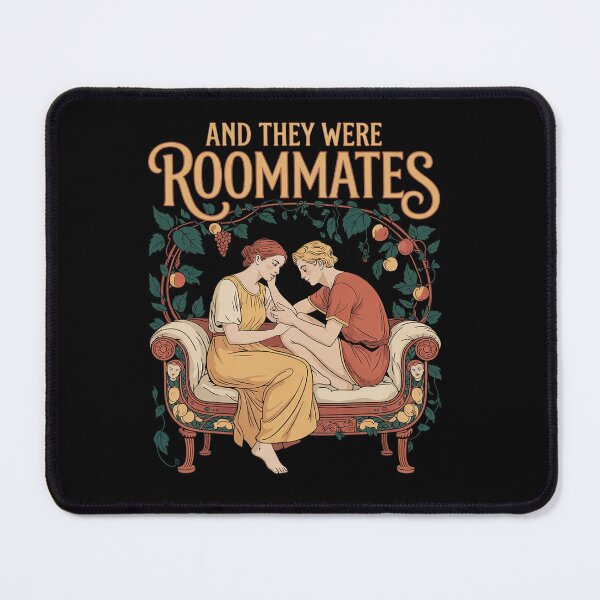 Item preview, And They Were Roommates Lesbian Pride Month LGBTQ Queer designed and sold by angolinnArt.