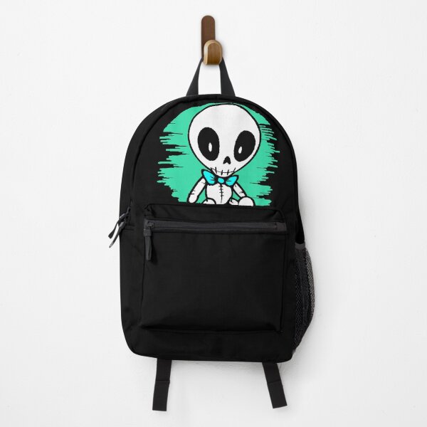 Item preview, Skeleton Rag Doll – Creepy Kawaii Design | Cute Art with a Green Background designed and sold by AstronautMerch.