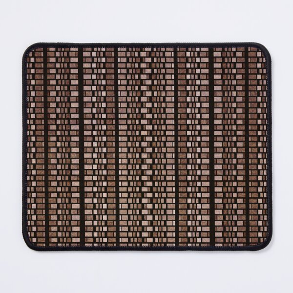 Item preview, Seamless Geometric Grunge Grid Pattern Mosaic designed and sold by SylvieVibes.
