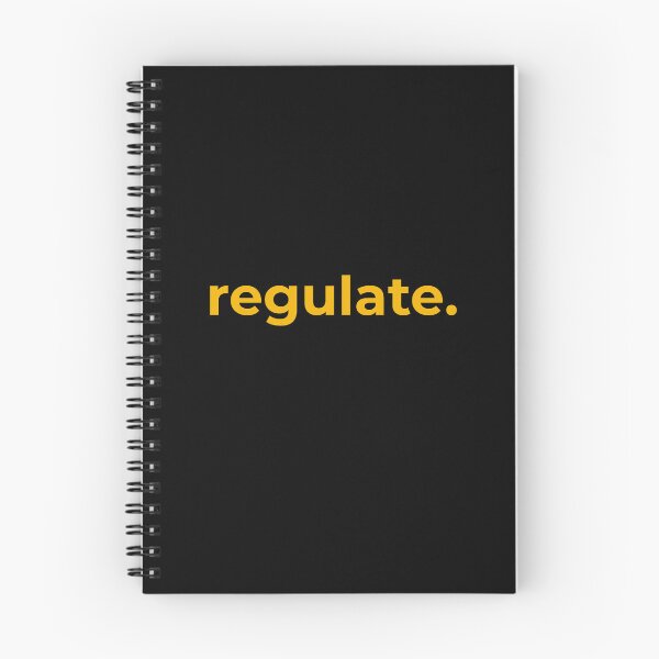 Item preview, regulate. - Minimalist micro slogan designed and sold by Bianca Eder - Healing Collection.