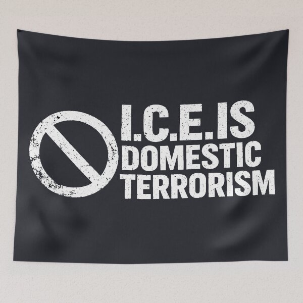 Item preview, ICE Is Domestic Terrorism  designed and sold by HowToCanadian.