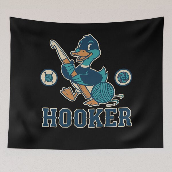 Item preview, Funny Crochet Lover Hooker Duck Yarn Lovers designed and sold by LuminOrb.