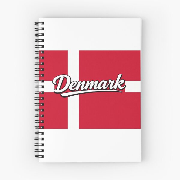Item preview, Denmark Flag Typography Design | Danish National Pride Scandinavian Art designed and sold by GarnerSupplyCo.