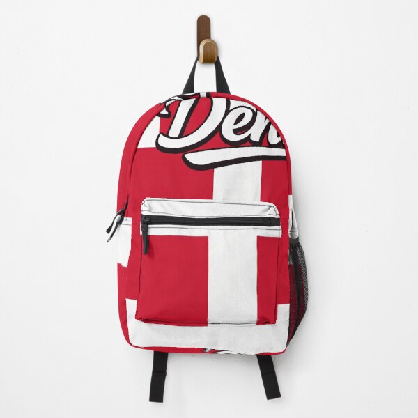 Item preview, Denmark Flag Typography Design | Danish National Pride Scandinavian Art designed and sold by GarnerSupplyCo.