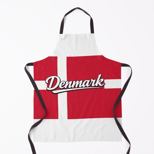 Item preview, Denmark Flag Typography Design | Danish National Pride Scandinavian Art designed and sold by GarnerSupplyCo.