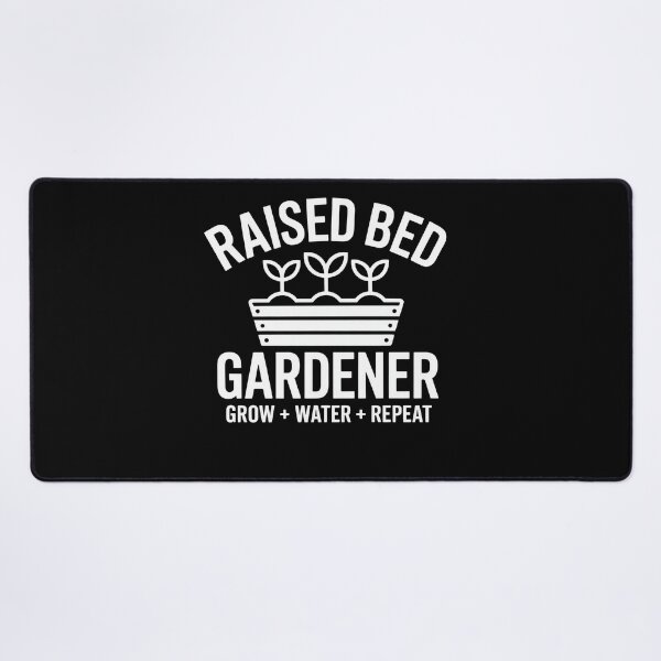 Item preview, Raised Bed Gardener Grow Water Repeat designed and sold by MooonTees.