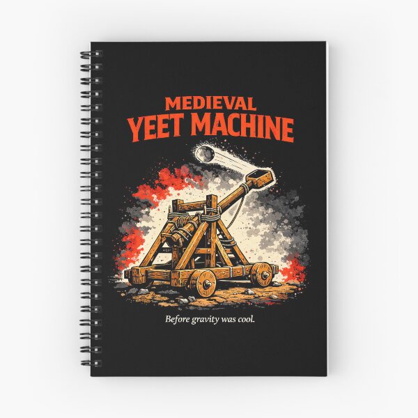 Item preview, Medieval Catapult Yeet Machine Meme designed and sold by Retr0Tshirts.