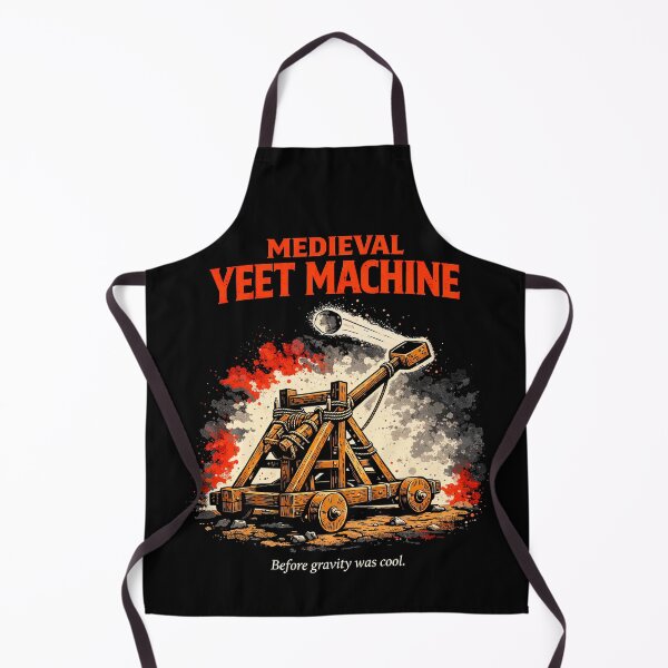Item preview, Medieval Catapult Yeet Machine Meme designed and sold by Retr0Tshirts.
