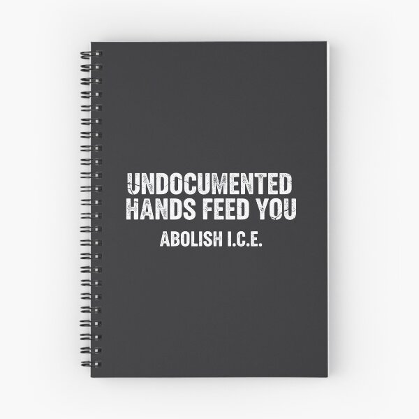 Item preview, Undocumented Hands Feed You Abolish ICE  designed and sold by HowToCanadian.