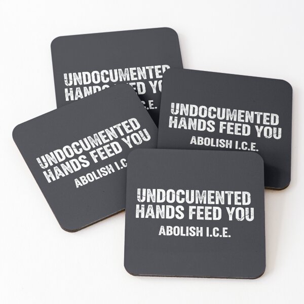 Item preview, Undocumented Hands Feed You Abolish ICE  designed and sold by HowToCanadian.
