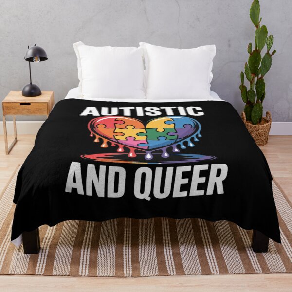 Item preview, Autistic And Queer designed and sold by angolinnArt.