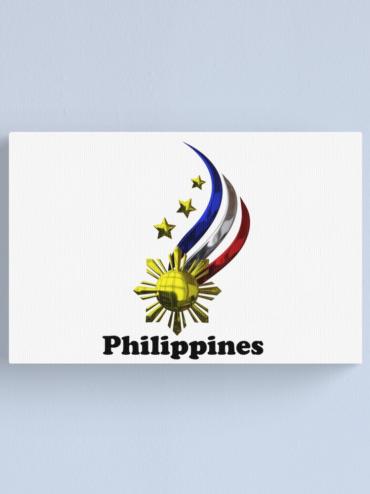 Philippine Logo Design By Nhk999 Canvas Print By Nhk999 Redbubble