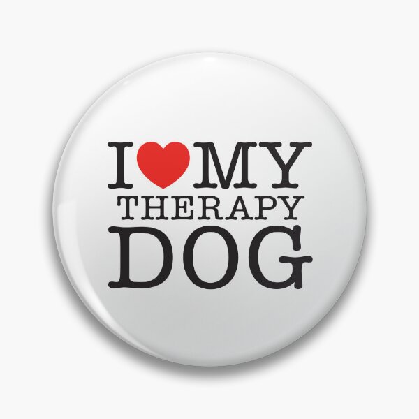 Item preview, I Love My Therapy Dog designed and sold by shitpostee.