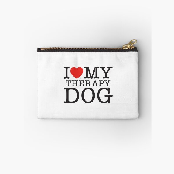 Item preview, I Love My Therapy Dog designed and sold by shitpostee.