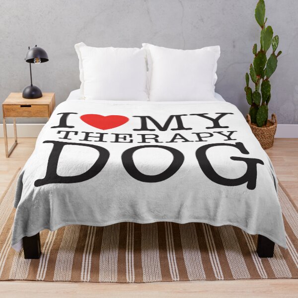 Item preview, I Love My Therapy Dog designed and sold by shitpostee.