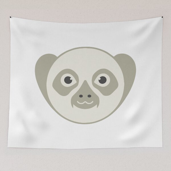 Item preview, Gentle Slow Loris Face designed and sold by NogiArt.