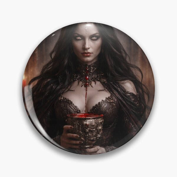 Item preview, Crimson Queen of the Night – Gothic Vampire Empress designed and sold by photoparadise22.