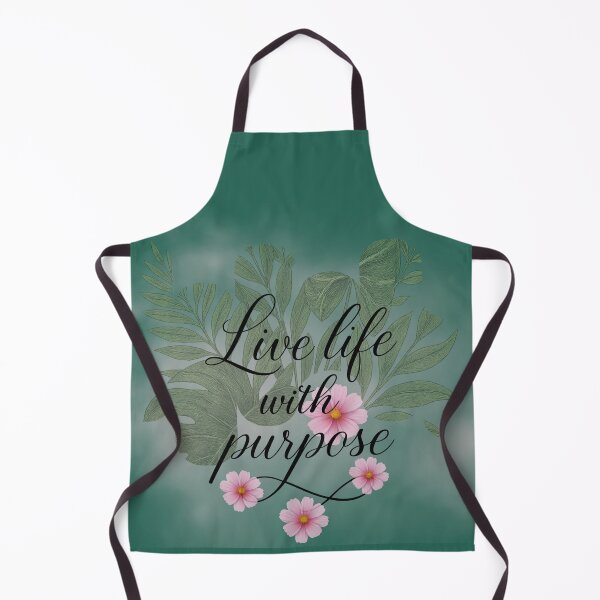 Item preview, Live Life with Purpose – Botanical Motivation Art designed and sold by tinkeybabes.