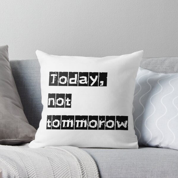 Item preview, Today not tommorow motivational tshirt for lazy people designed and sold by Magic comes in pieces.