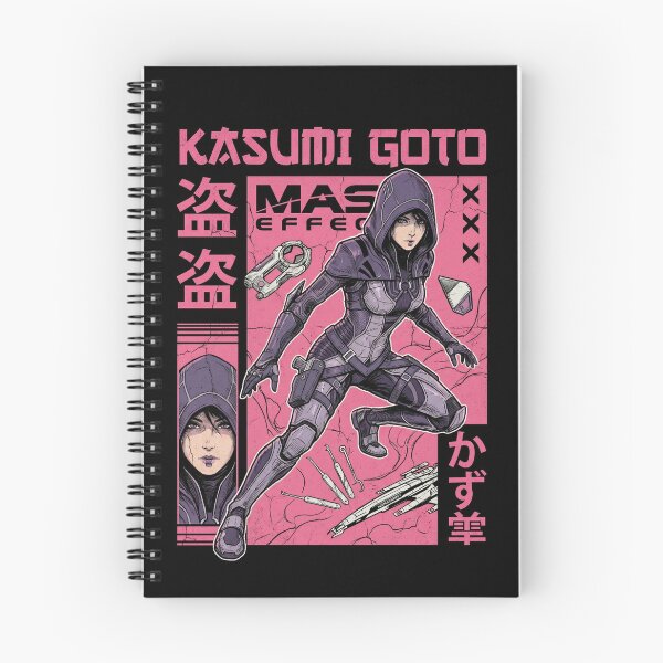Item preview, Kasumi Goto Mass Effect 2 Thief Stealth Master Cloak Shadow Strike Graybox DLC Fan Art Portrait Poster T-Shirt Sticker Print Gift designed and sold by Senpaiwaves.