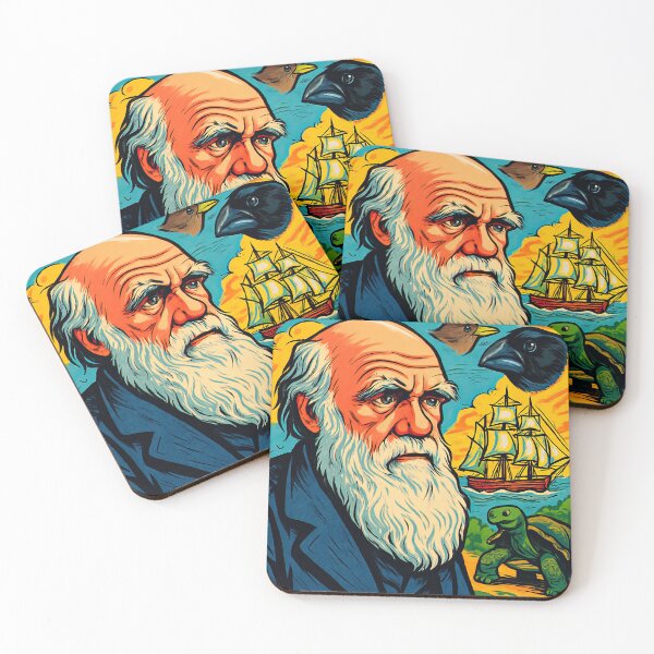 Item preview, Charles Darwin | Comics stylCartoone -  designed and sold by ComicsFactory.