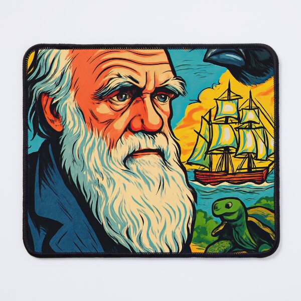 Item preview, Charles Darwin | Comics stylCartoone -  designed and sold by ComicsFactory.