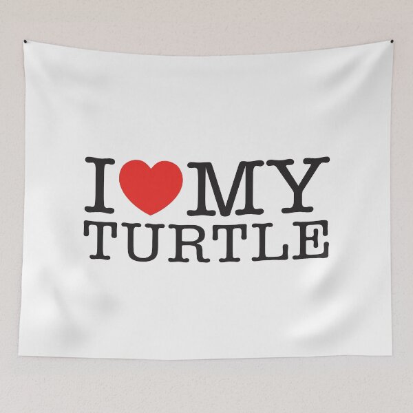 Item preview, I Love My Turtle designed and sold by shitpostee.