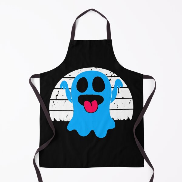 Item preview, Blue ghost sticking out its tongue | Fun design on a white background designed and sold by AstronautMerch.