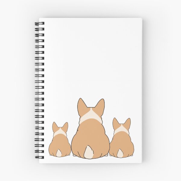 Item preview, Corgi Trio Back Art designed and sold by NogiArt.