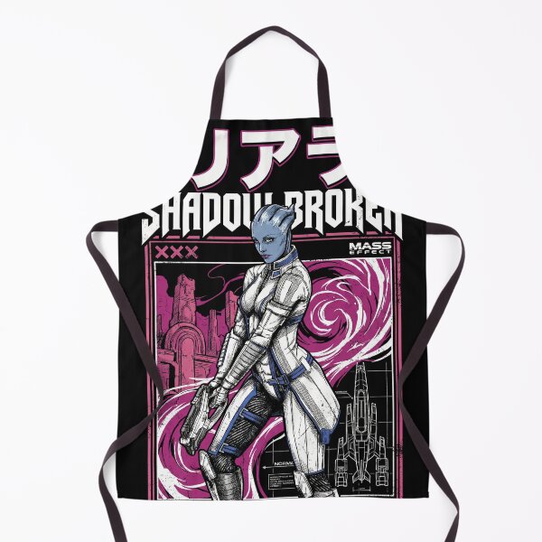 Item preview, Liara T'Soni Mass Effect Asari Scientist Shadow Broker Blue Skin Biotics Fan Art Portrait designed and sold by Senpaiwaves.