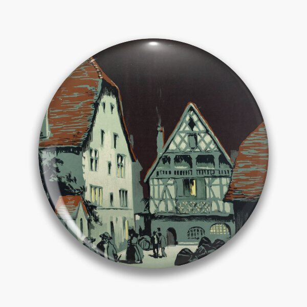 Item preview, Vintage Travel Poster | Chemins de Fer d'Alsace et de Lorraine | Art Nouveau Kaysersberg | Medieval Architecture | Wall Art Decor designed and sold by artofuniverse.