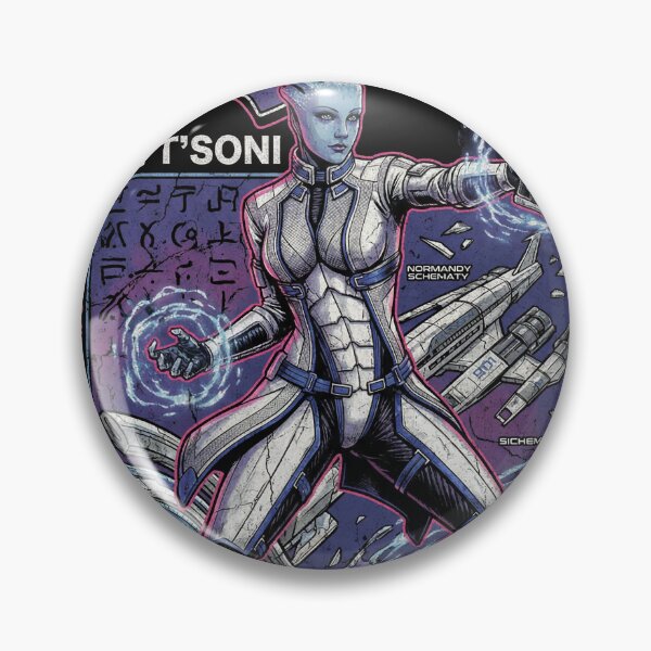 Item preview, Mass Effect Liara T'Soni Prothean Expert Shadow Broker DLC Biotic Goddess Fan Art Poster designed and sold by Senpaiwaves.