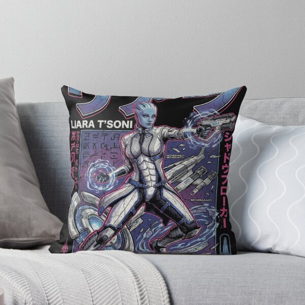 Item preview, Mass Effect Liara T'Soni Prothean Expert Shadow Broker DLC Biotic Goddess Fan Art Poster designed and sold by Senpaiwaves.