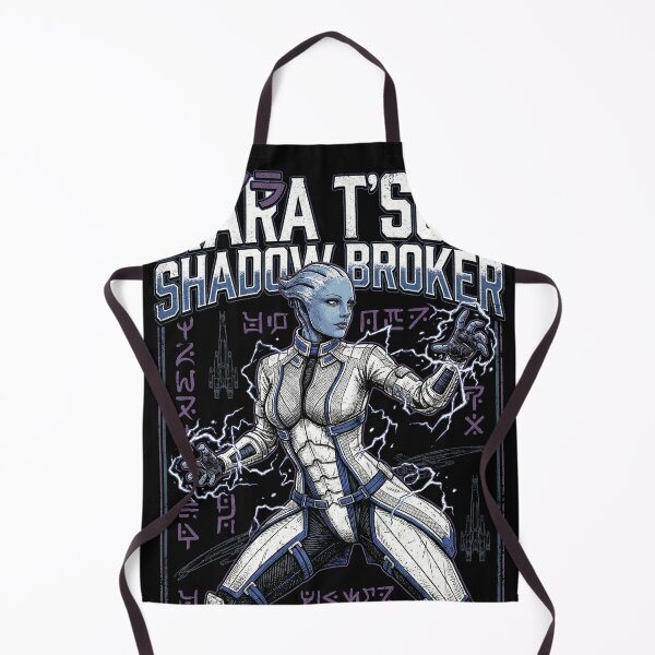 Item preview, Mass Effect Liara Shadow Broker DLC Asari Prothean Expert Blue Glow Fan Art Design designed and sold by Senpaiwaves.