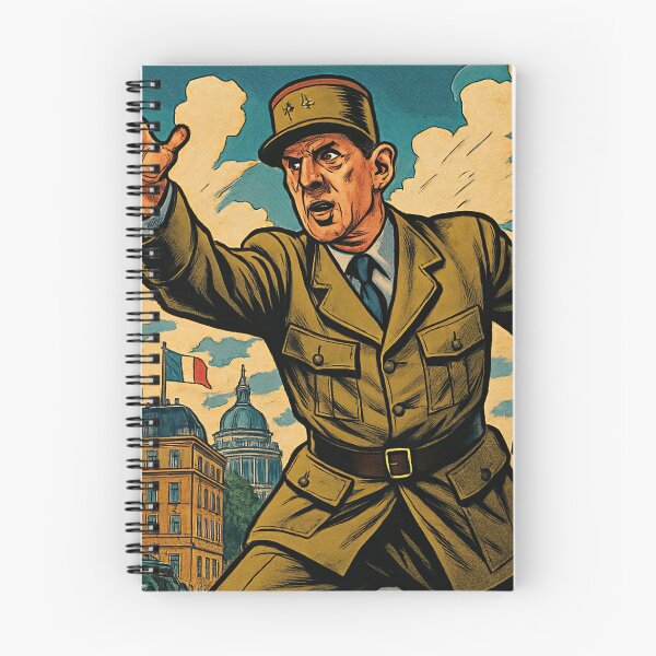Item preview, Charles de Gaulle, leader | Comics stylCartoone -  designed and sold by ComicsFactory.