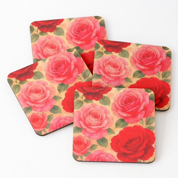 Item preview, Blooming Grace – Watercolor Rose Harmony designed and sold by meesub.