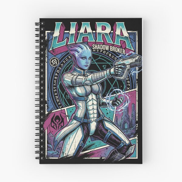 Item preview, Liara T'Soni Mass Effect Biotic Asari Shadow Broker Informant Fan Art Portrait designed and sold by Senpaiwaves.