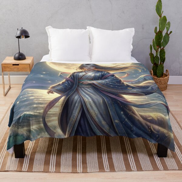 Item preview, Moonlit Japanese Princess – Mori no Akari Series designed and sold by Mori-no-Akari.
