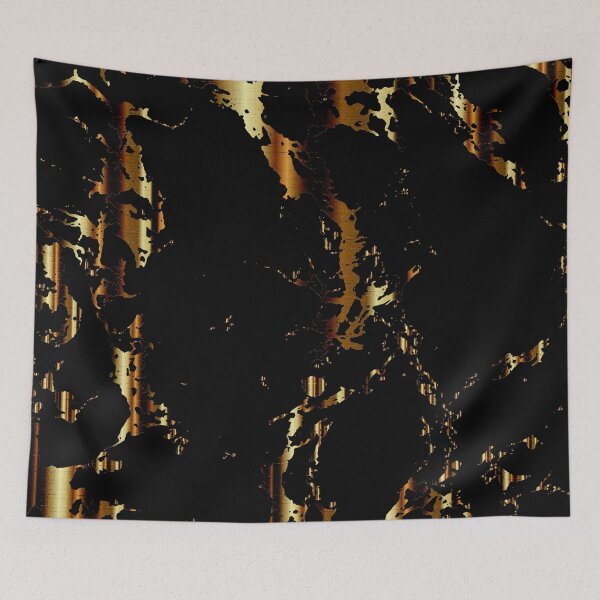 Item preview, Black and Gold Marble Pattern Design designed and sold by DonnaSiggy.
