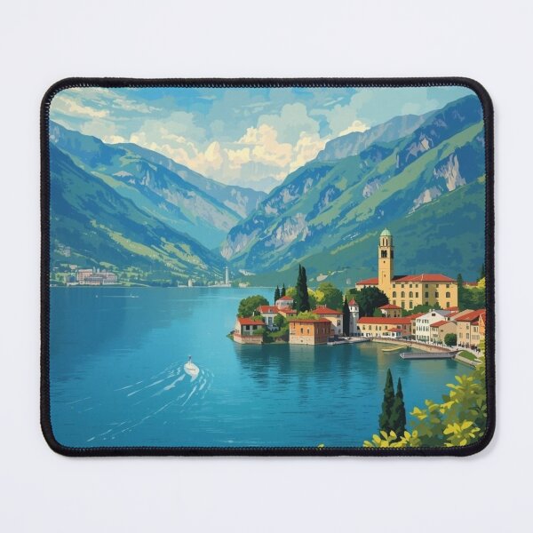Item preview, Lake Garda, Italy designed and sold by PamLeeDesign.