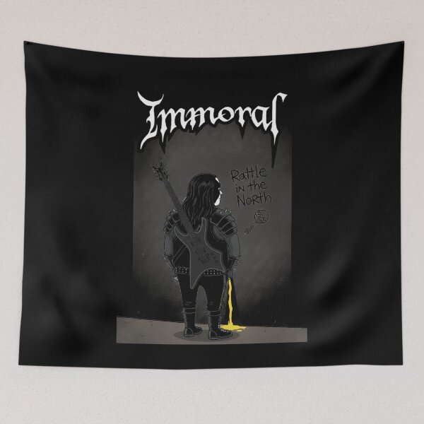Item preview, Immoral : Rattle in the North (Black Metal Parody) designed and sold by sSk616.