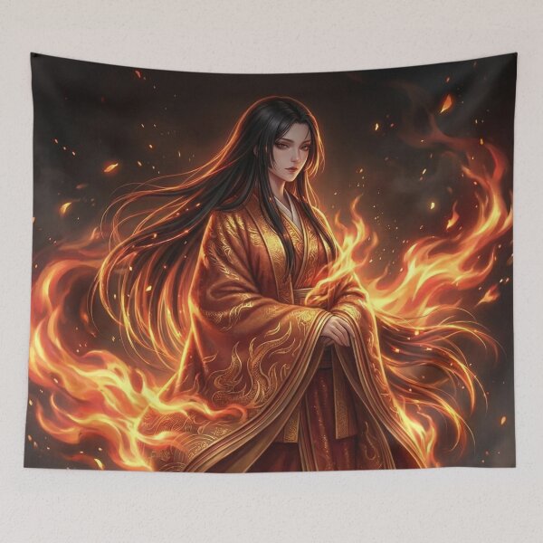 Item preview, Flame Goddess Princess – Mori no Akari Series designed and sold by Mori-no-Akari.