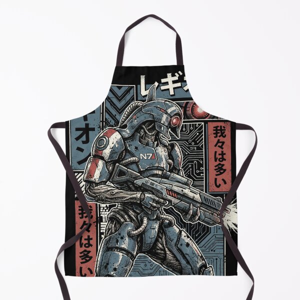 Item preview, Legion Mass Effect Geth Consensus Platform Mobile Unit Normandy Does This Unit Have A Soul Reaper Code Fan Art Portrait Poster T-Shirt Sticker Print Gift designed and sold by Senpaiwaves.