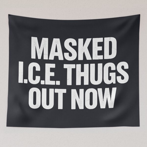 Item preview, Masked ICE Thugs Out Now  designed and sold by HowToCanadian.