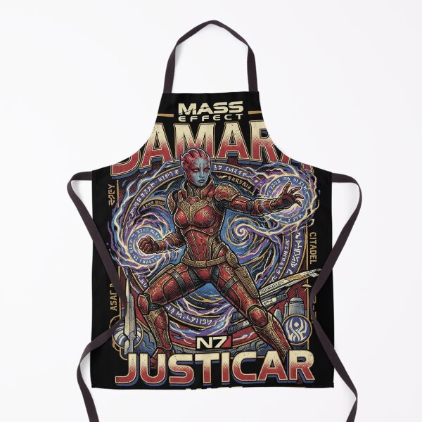 Item preview, Mass Effect Samara Justicar Ardat Yakshi Hunt Blue Skin Fan Art Illustration designed and sold by Senpaiwaves.